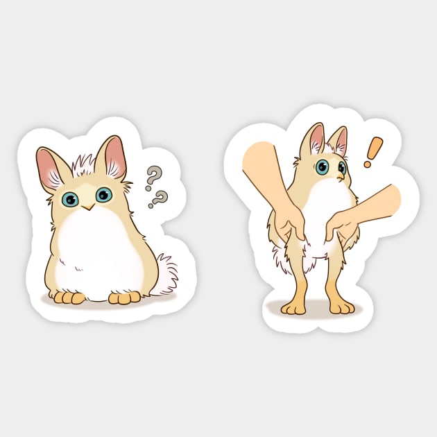 Furbys long legs Sticker by MarichkaUA